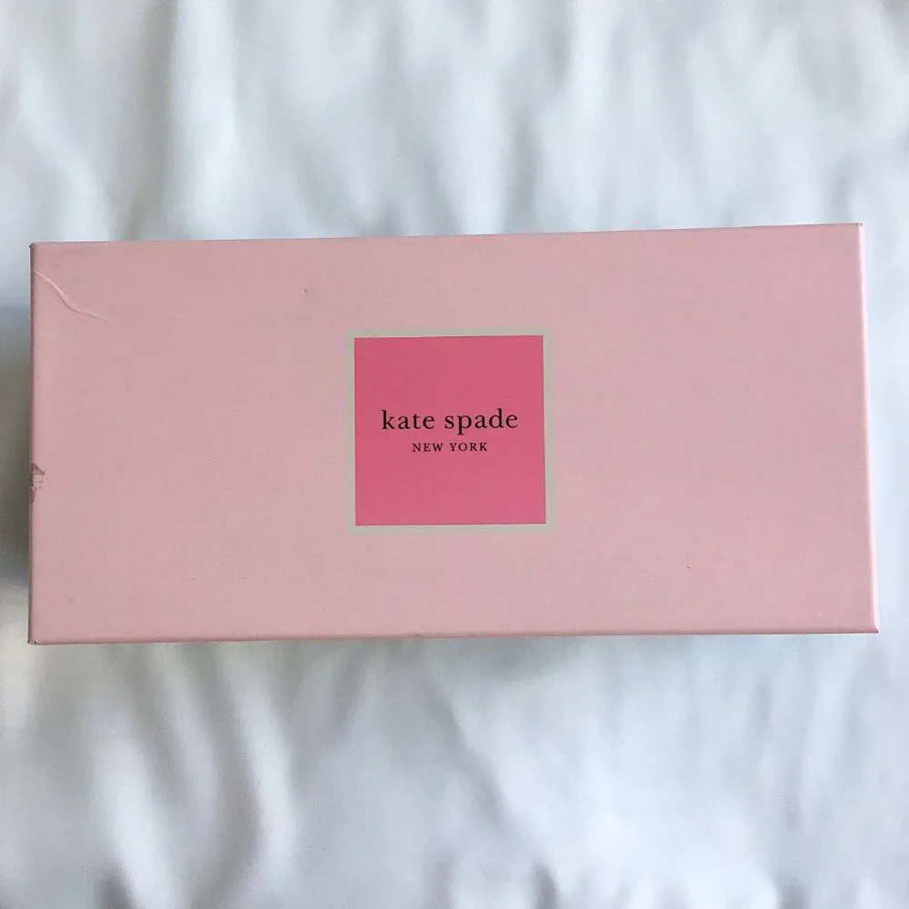 Kate Spade New York Honey Leather Ballet Flats in Blusher Pink in Size 7